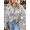 Dokotoo 2024 Fashion Cardigan Sweaters for Women V Neck Button