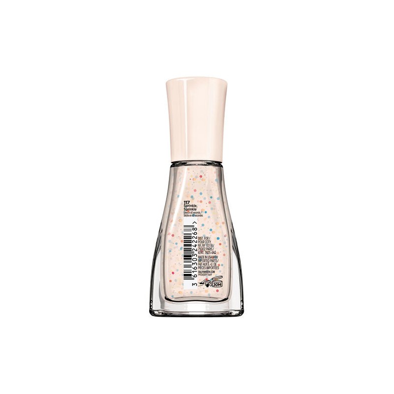 Sally Hansen Insta-Dri Nail Polish 117 Sprinkle Sprinkle