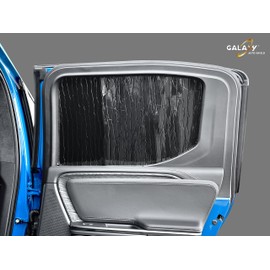 GalaxyAutoShield Custom Fit Rear Side 2nd Row Windows (2pcs) Sun Shade for 2022 2023 2024 Rivian R1T Truck, Insulated Sunshade Privacy Accessories Blockout UV Reflector Protection (Made in USA)