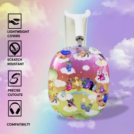 Sonix Protective Case Cover for AirPods Max Headphones - Stylish TPU Hard Shell Ear Cup Covers | Care Bears x Sesame Street