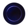 Richland Charger Plate Beaded Round 13" Royal Blue Set of