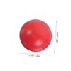 Abaodam 3 Pcs Wooden Croquet Balls Durable Lawn Game Accessories