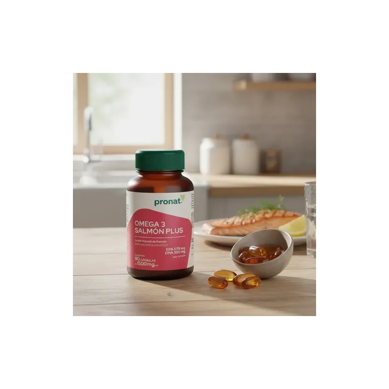 Omega 3 Cápsulas Pronat Ultra Salmón Plus 90 Unidades Epa