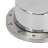 Mechanical Timer Accurate Quiet Counting Loud Alarm Sound Silver Timing