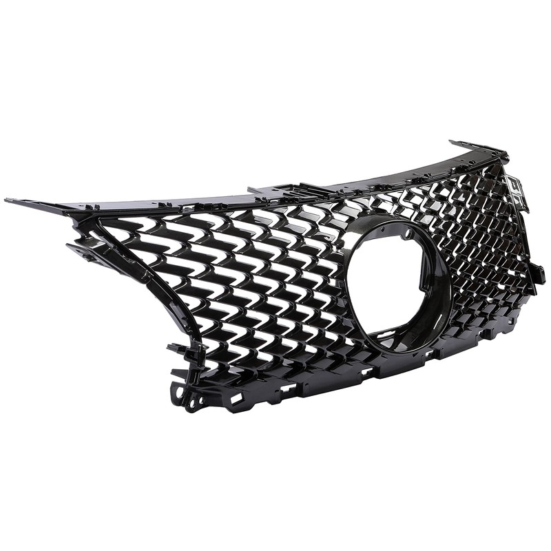 ECOTRIC Front Upper Bumper Grille Grill Compatible with 2014-2016 Lexus