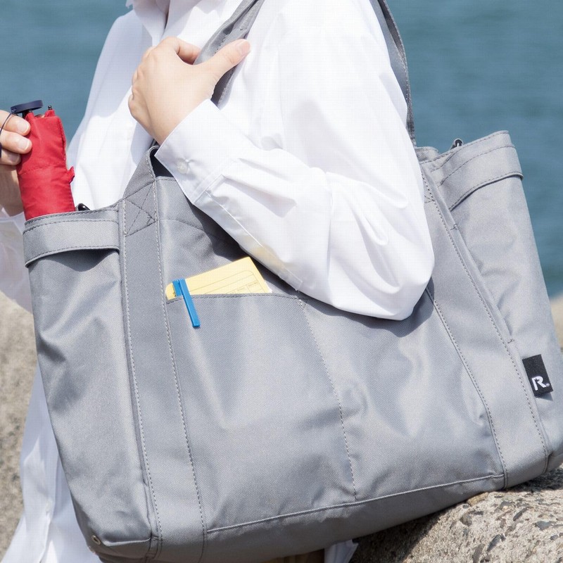 ROOTOTE Tote Bag for Women, Shoulder A4, Round Bottom SN,