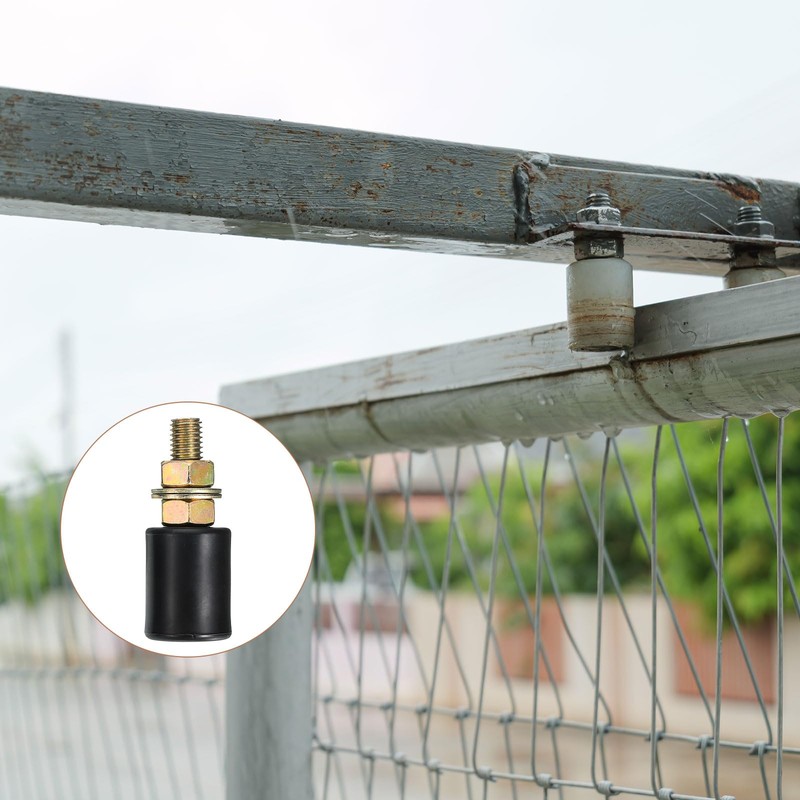 sourcing map 4Pcs 1.18" x 1.57" (WxH) Slide Gate Guide