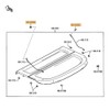 Genuine Mazda 3 BK BL 6 GH Parcel Shelf Hanger