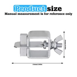 HOMURY Pack of 12 Welding Clips Butt Welding Clamps: Sheet Metal Butt Welding Clamps for Reusable, Welding Accessories for Household, Industrial, Car Door Welding Clamp