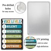 LYXDS Voice Level Chart Classroom Poster Decor Art Metal Tin