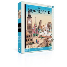 New York Puzzle Company - New Yorker Ultimate Destination - 1000 Piece Jigsaw Puzzle