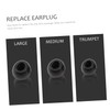 KICHOUSE Upgrade Your Headphones 3 Pack Memory Foam Earbuds Tips
