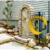 Artigarden Freestanding Garden Hose Holder Hanger, Heavy Duty Metal Water