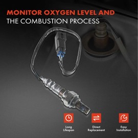 A-Premium Sonda Lambda compatible con Ford Contour 1995-1999 Berlina & Mercury Cougar 1999 Coupe, Mystique 1995-1999 Berlina, V6 2.5L, aguas arriba