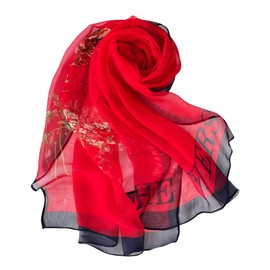 FAIRYGATE Womens Scarf Head Hair Wrap Neckerchief Headwear Fashion Multifunctional Gift for Lover Coworkers Family and Friends Elegant Stylish Shawl Shawls for Weddings B7216