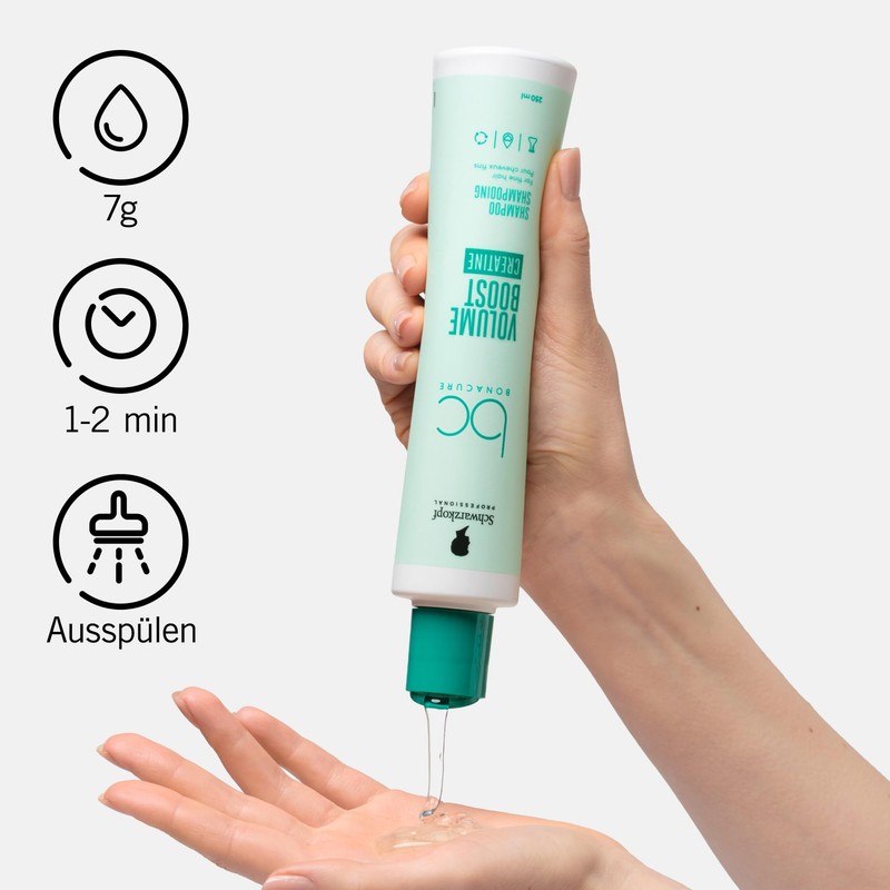 Schwarzkopf Bonacure Volume Boost Champú Creatine 250 ml