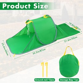 Leaf Collector Bags with Dustpan Design, Portable Pop Up Lawn and Leaf Bags, Reusable Yard Garden Waste Bag with Handle for Leaves Lawn Trash