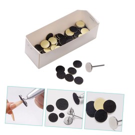 DOITOOL 200 Pcs Nail Polishing Sheets Sand Discs for Electric Foot File Big Toe Remover Electric Remover Pads for Feet Professional Remover for Feet Major Stainless Steel Sandpaper Disc
