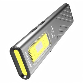 WT8 800LM Multifunctional EDC Flashlight USB-C Rechargeable UV Red Light Magnetic Pocket Clip Torch for Camping Repair EmergencyBody Color: Gray, Lamp Power(W): 10
