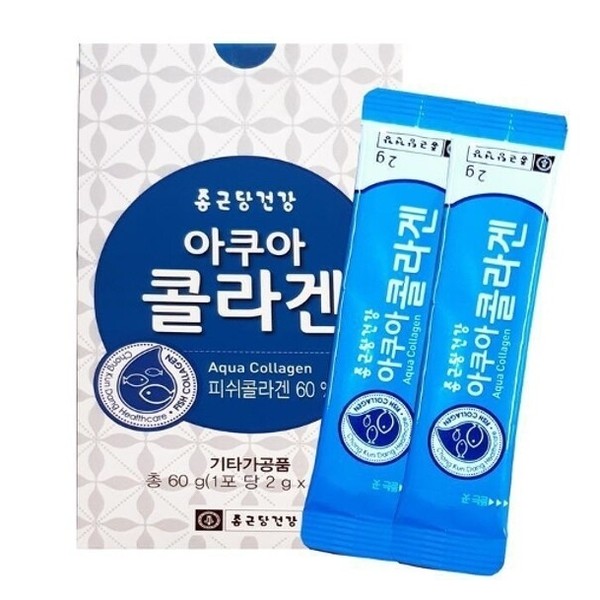 Chong Geun Dang Health Aqua Collagen 2G x 30 Po
