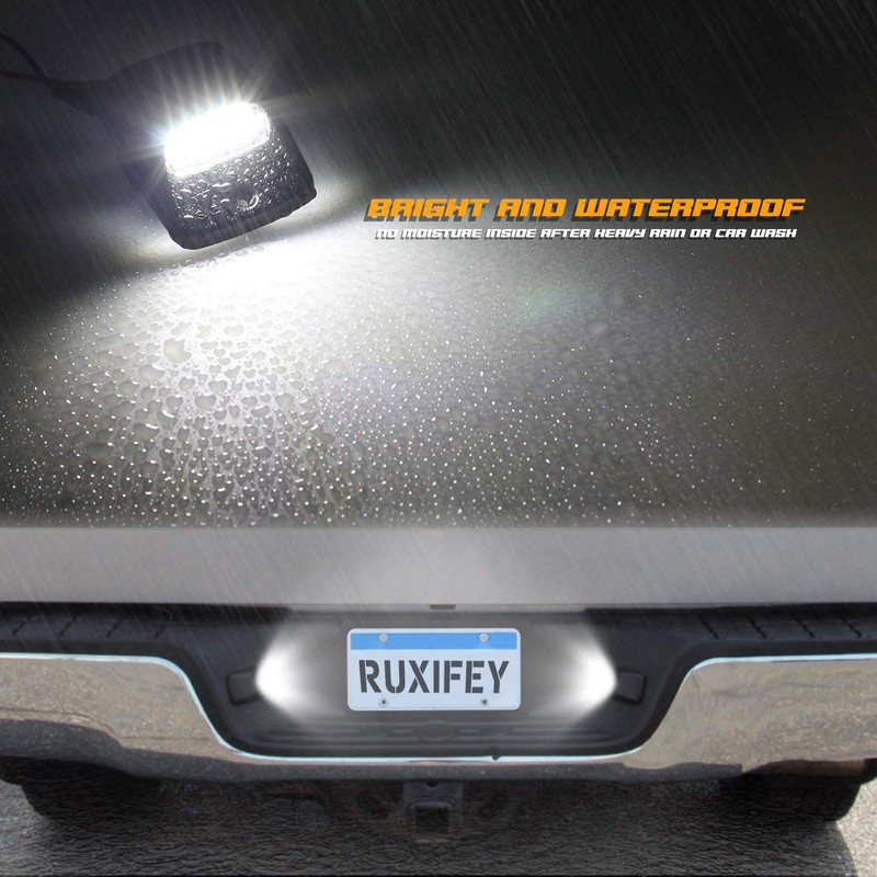 RUXIFEY LED License Plate Light Lamp Replacement Compatible with Tacoma
