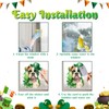 St Patricks Day Window Clings: 9 Sheets Saint Patrick's Day