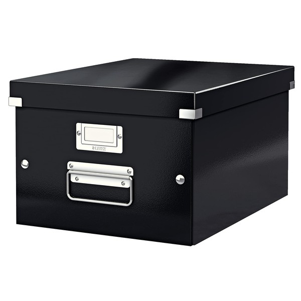 Leitz A5 Storage Box, Click and Store Range 60430001 - Small, White Storage Box A4
