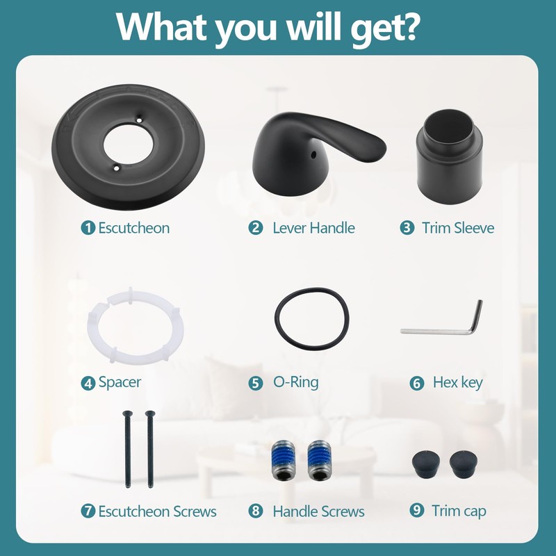 Ultrimkit Shower Trim Kit Compatible with 13/14 Series, Shower Cover