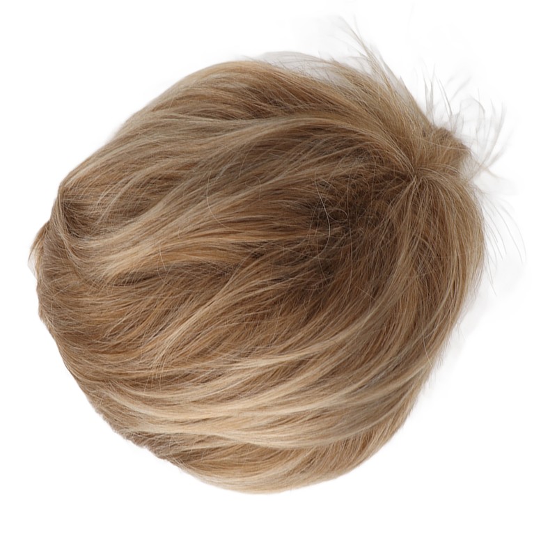 Hair Blonde Human Hair Wigs Pixie Cut Wigs Synthetic Golden