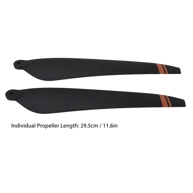 2pcs Drone Propellers Folding Plastic Low Noise Plant Drone Propellers