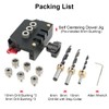 TOOLCOOL Self Centering Dowel Jig Kit Woodworking Doweling Jig Creates