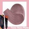 Nutrapel Color Tech Tinte Cabello Gama Roses Tono Rosa Plata