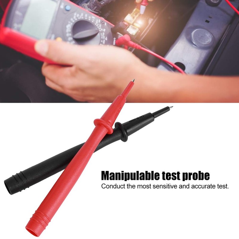 2-Piece Multimeter Probe Voltmeter Accessories, Multimeter Test Probe Kit, Measuring
