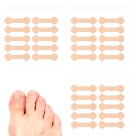150pcs Ingrown Toenail Strips, Breathable Ingrown Toenail Corrector Strips Painless Toenail Corrector Tool Non-Woven Ingrown Nail Stickers for Professional Pedicure Accessories
