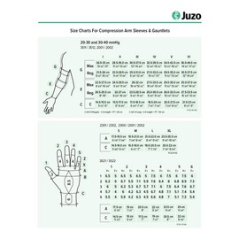 Juzo 20-30 mmHg Soft Seamless Gauntlet, Right Black, S