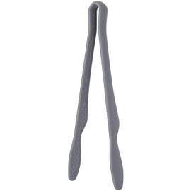 carrotez Silicone Tongs for cooking, Anti-Slip,Non-Scratch kitchen tongs 9.5 Inch 1 Pack - Modern Gray