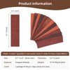 Holydecot 76pcs Red Thin Brick Veneers, Curlable Red Brick Tiles,