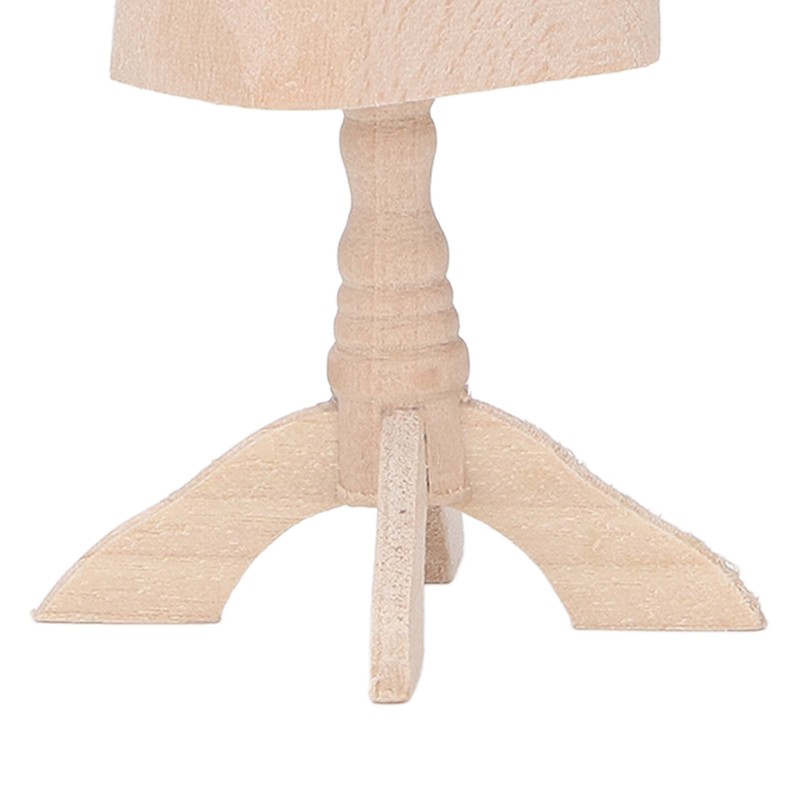 Dollhouse Wooden Mannequin 1:12 Lightweight Mini Clothes Display Holder Model