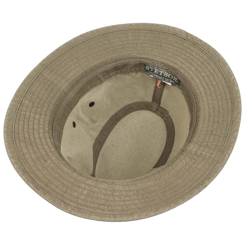 Stetson Organic Cotton Traveller Hat Cloth (M (56-57 cm) -