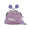 Goshikihanpudo 100077 Animal Series Mini Coin Purse (Beaded), Polar Bear