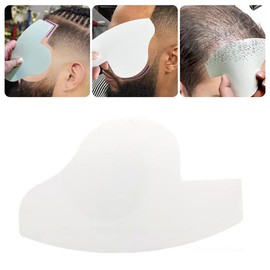 Multifunctional Beard Shaper and Hairline Stencil Men Beard Lineup Template Hairline Optimizer Hairline Enhancing Card Styling and Edge Design