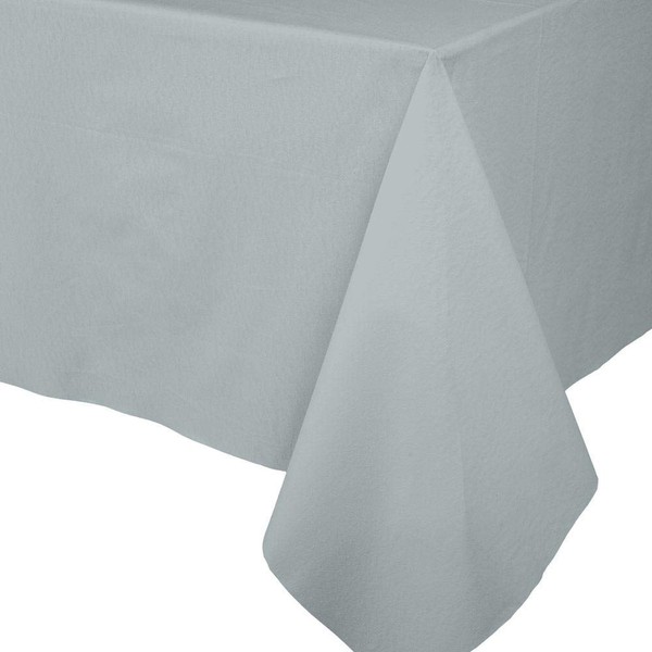 Caspari Solid Color Paper Linen Table Cover, 5 ft. x