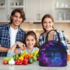 Galaxy Space Sky Insulated Lunch Bag, Reusable Portable Thermal Leak-Proof