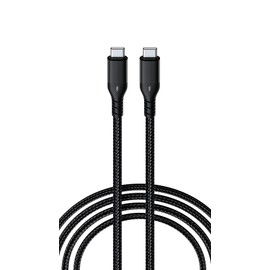 Life-Tech 60W USB-C to USB-C Nylon Braided Fast Charging/Data Cable Cord Charger (3 ft) for REDTIGER F7N, F7NP Dash Cam