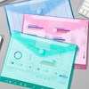 24PCS Binder Pocket Plastic File Folder A4 Waterproof Binder Folders