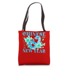 2025 Chinese New Year Snake Women Girls Colorful Cute Tote Bag