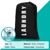1 Pack Upgrade Extra Large Travel Laundry Bag with Drawstring，24"