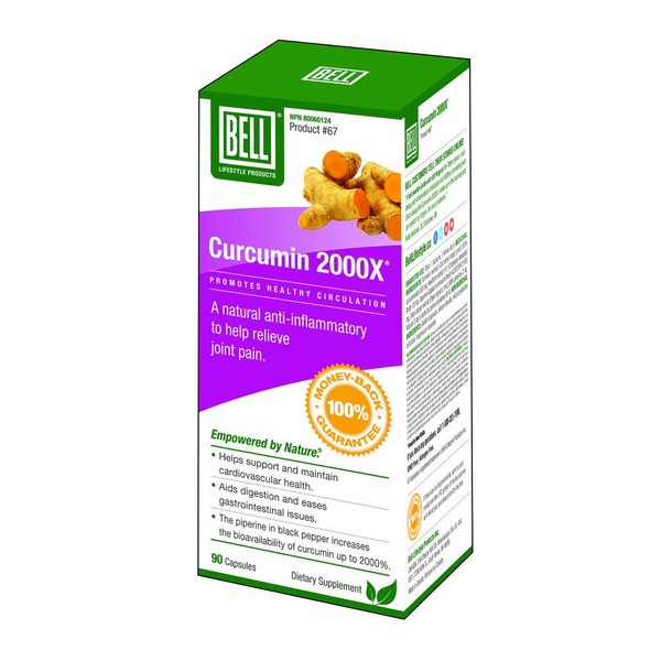 Bell Lifestyle Products CURCUMIN 2000X, 90CP