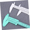 FUNOMOCYA 8pcs Mini Vernier Caliper Gauge Plastic Measuring Tool for