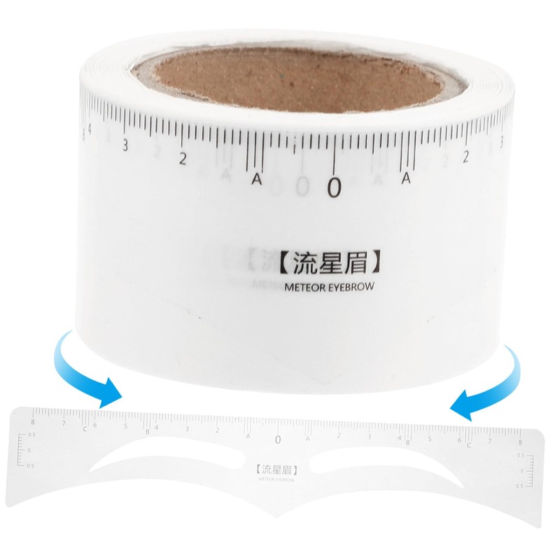 Healeved Convenient Eyebrow Stencils Eyebrow Mapping Kit Ruler Simple Symmetrical